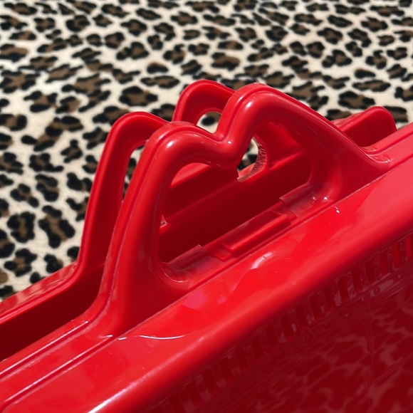 Vintage 1988 MCDONALDS Happy Meal Toy ❤️ On The Go Lunch Box Red Pencil Case 80s - Picture 12 of 17